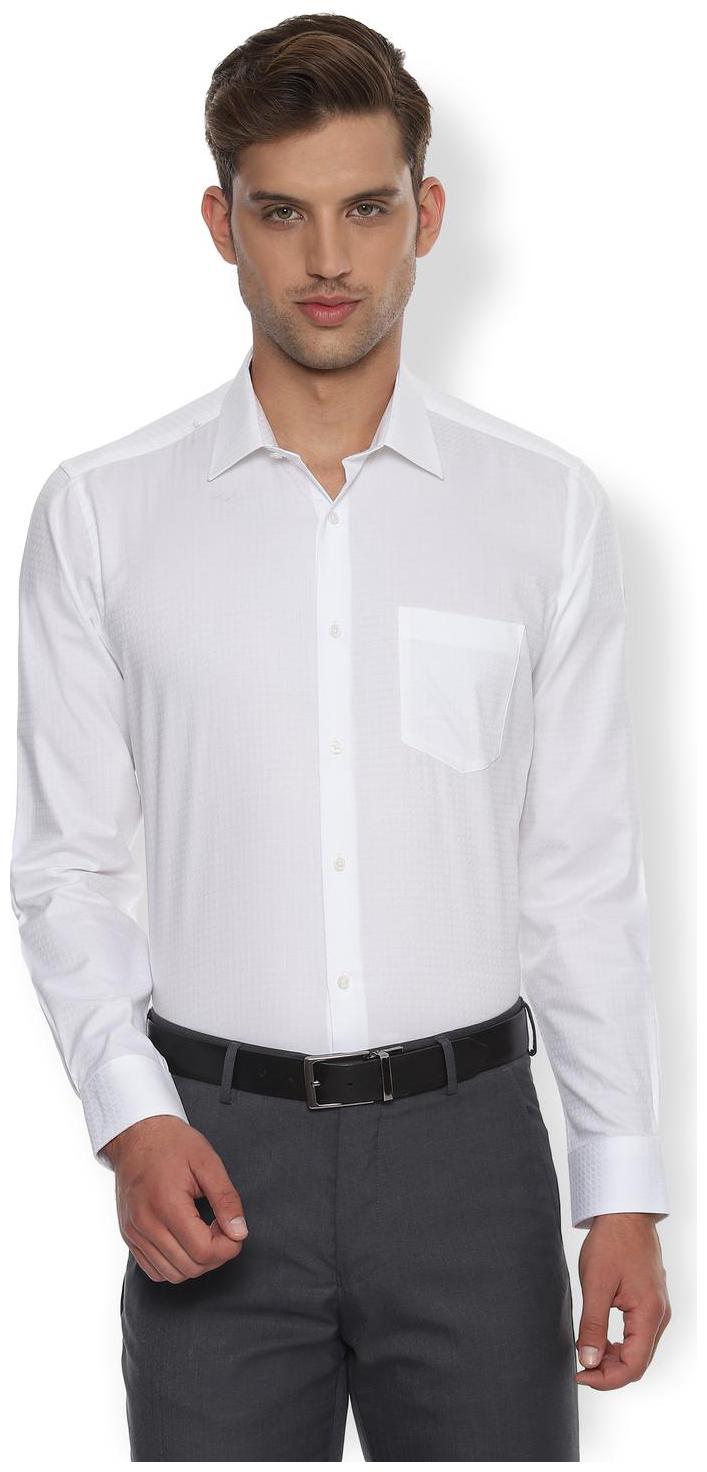 

Van Heusen Men Regular fit Formal Shirt - White