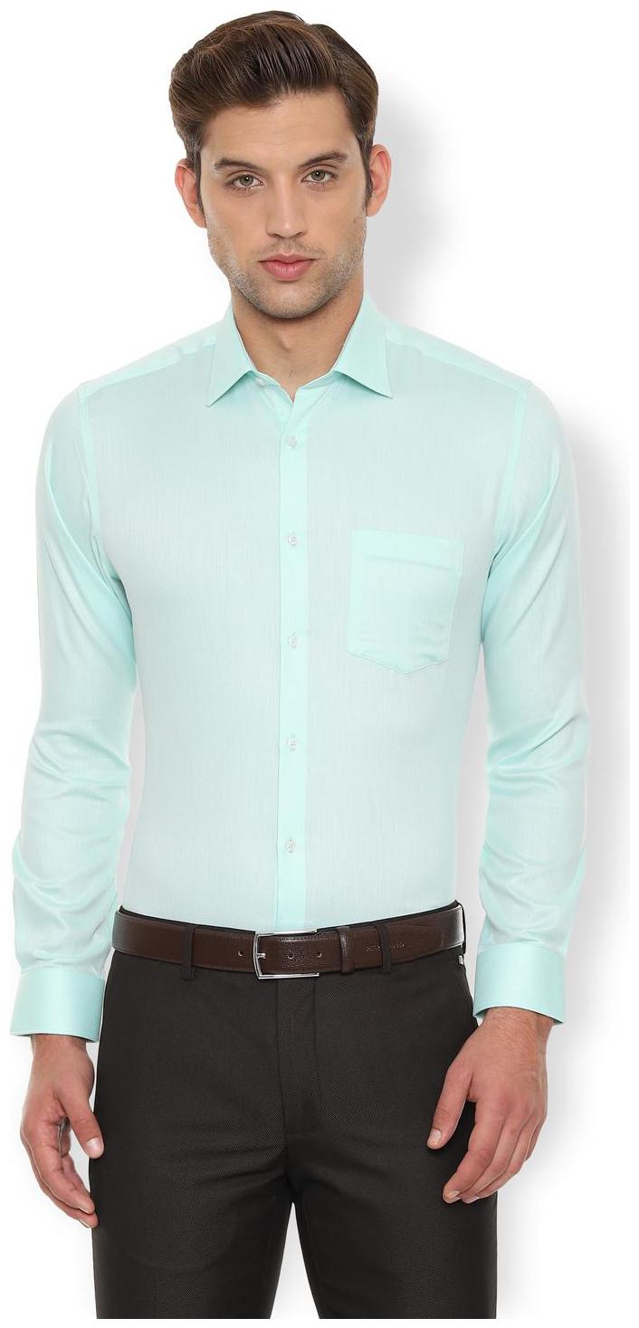 

Van Heusen Men Regular fit Formal Shirt - Green