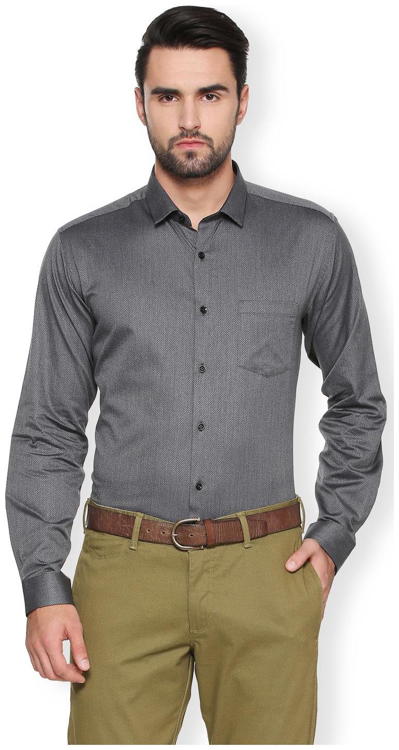 

Van Heusen Men Slim fit Formal Shirt - Grey
