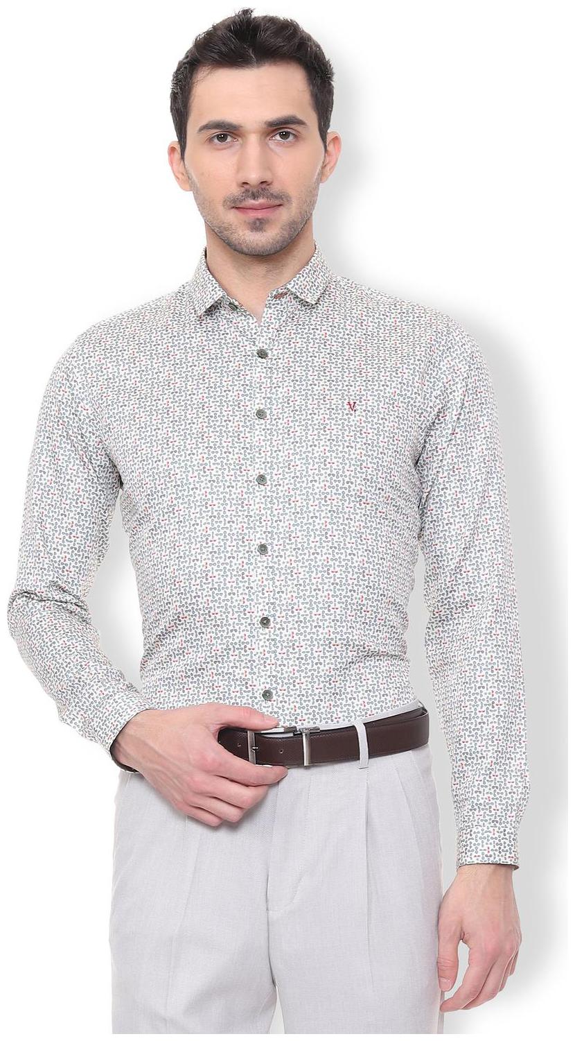 

Van Heusen Men Slim fit Formal Shirt - Grey