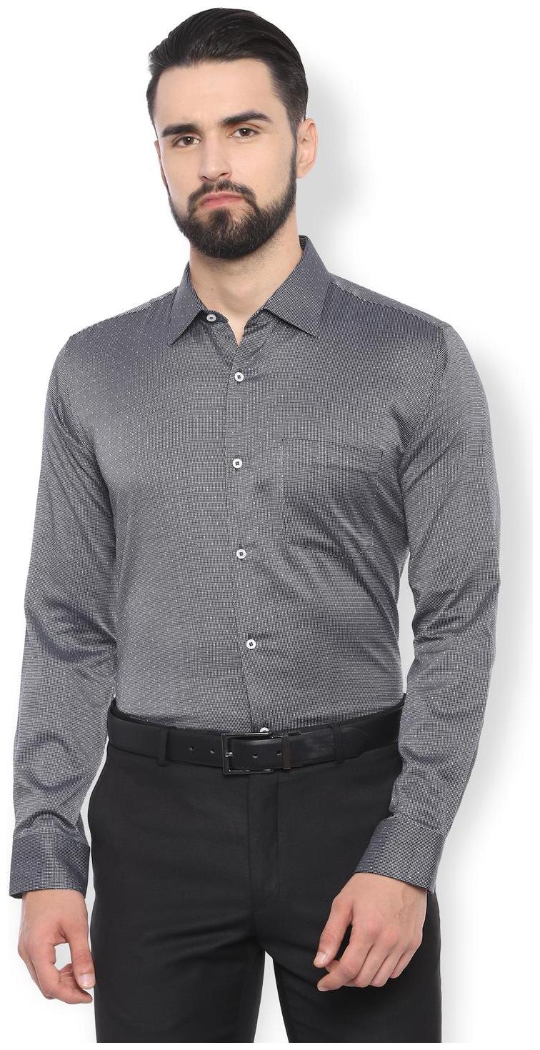 

Van Heusen Men Slim fit Formal Shirt - Grey