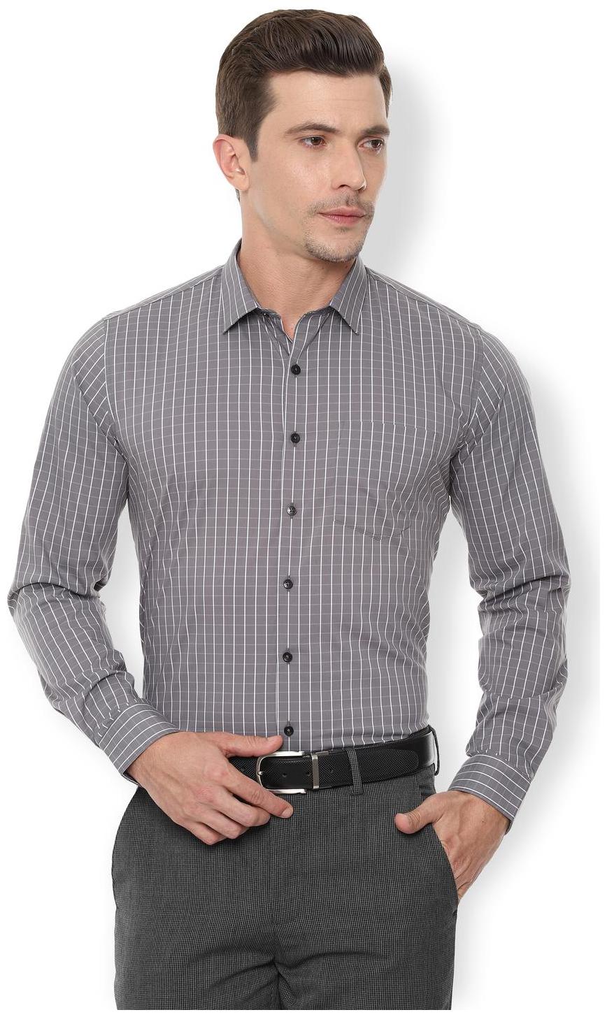 

Van Heusen Men Slim fit Formal Shirt - Grey