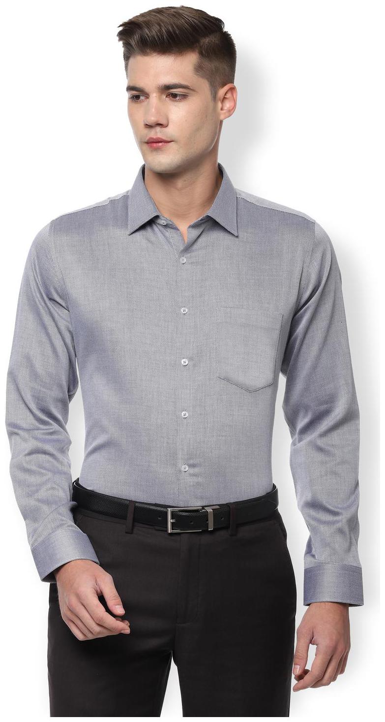

Van Heusen Men Slim fit Formal Shirt - Grey