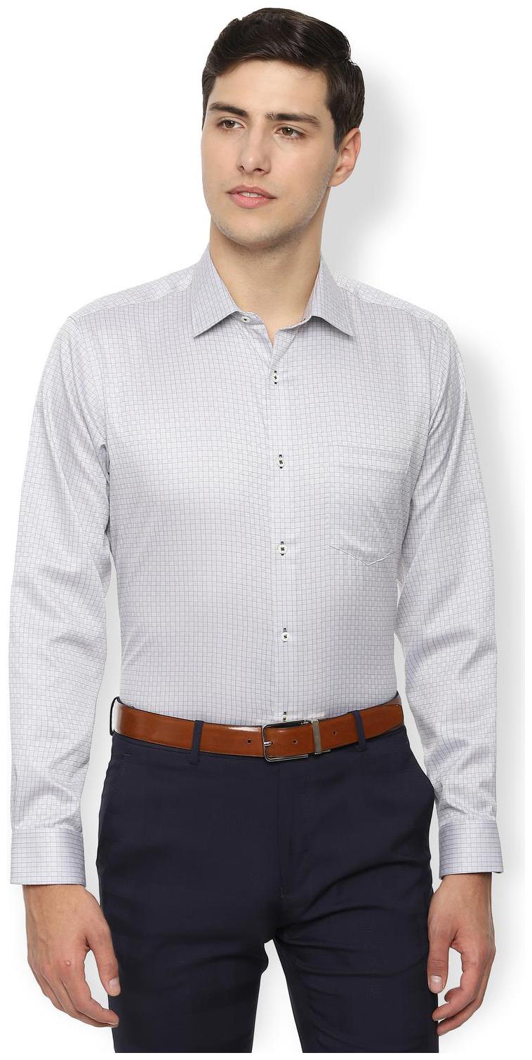 

Van Heusen Men Regular fit Formal Shirt - Grey