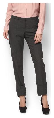 

Van Heusen Women Grey Regular fit Bootcut pants