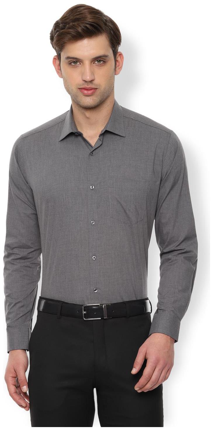 

Van Heusen Men Regular fit Formal Shirt - Grey