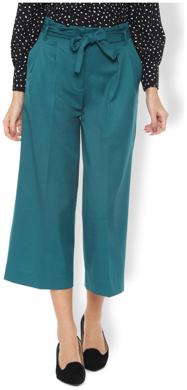 

Van Heusen Women Green Regular fit Cullotes