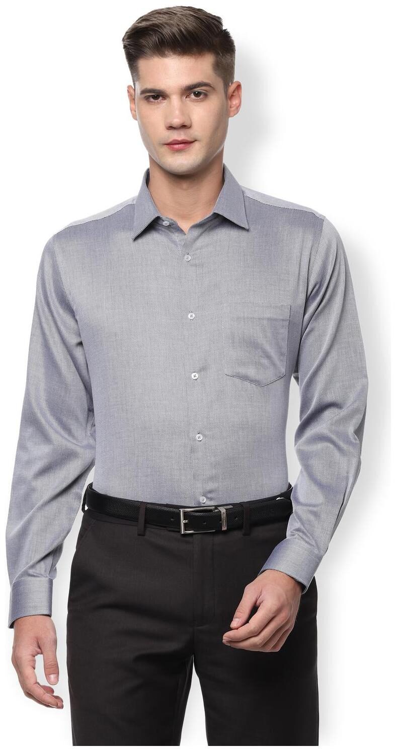 

Van Heusen Men Regular fit Formal Shirt - Grey