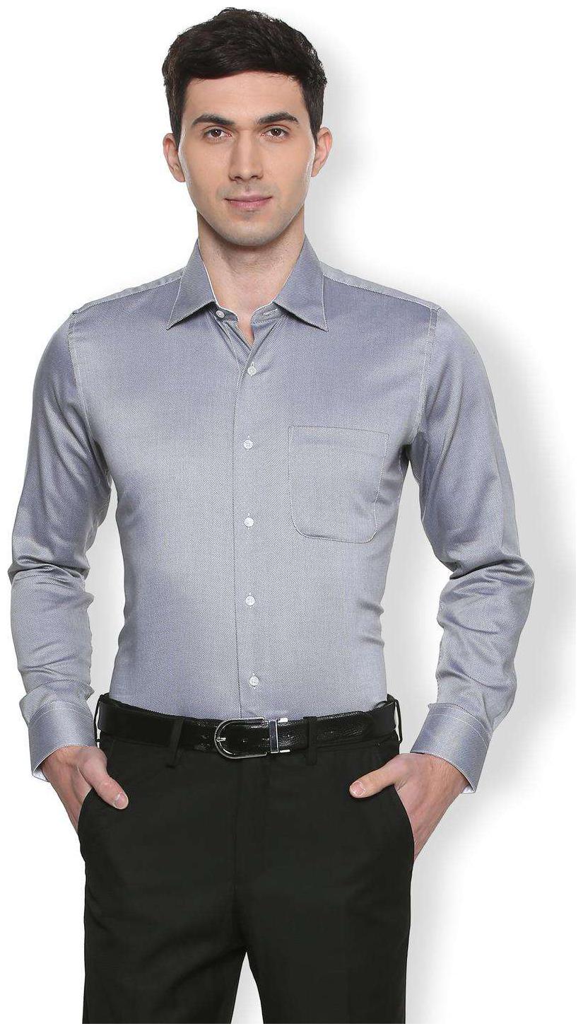 

Van Heusen Men Slim fit Formal Shirt - Grey