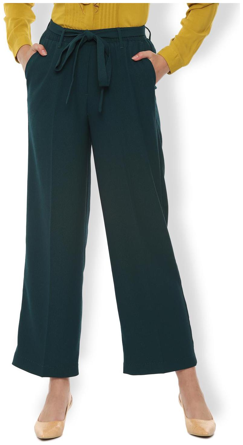 

Van Heusen Women Green Regular fit Cullotes