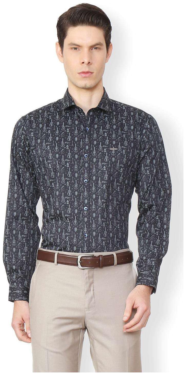 

Van Heusen Men Slim fit Formal Shirt - Grey