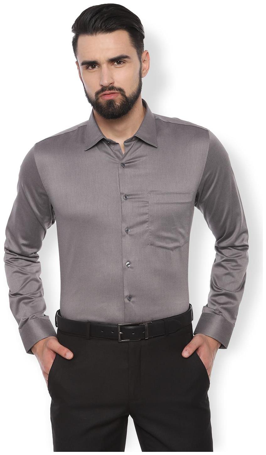 

Van Heusen Men Slim fit Formal Shirt - Grey