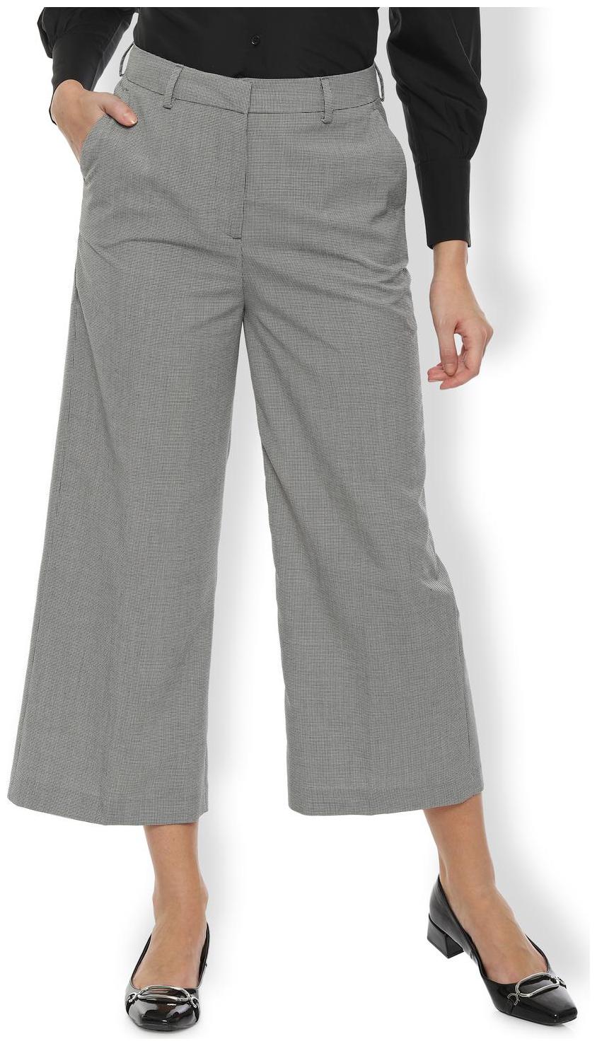 

Van Heusen Women Grey Regular fit Cullotes