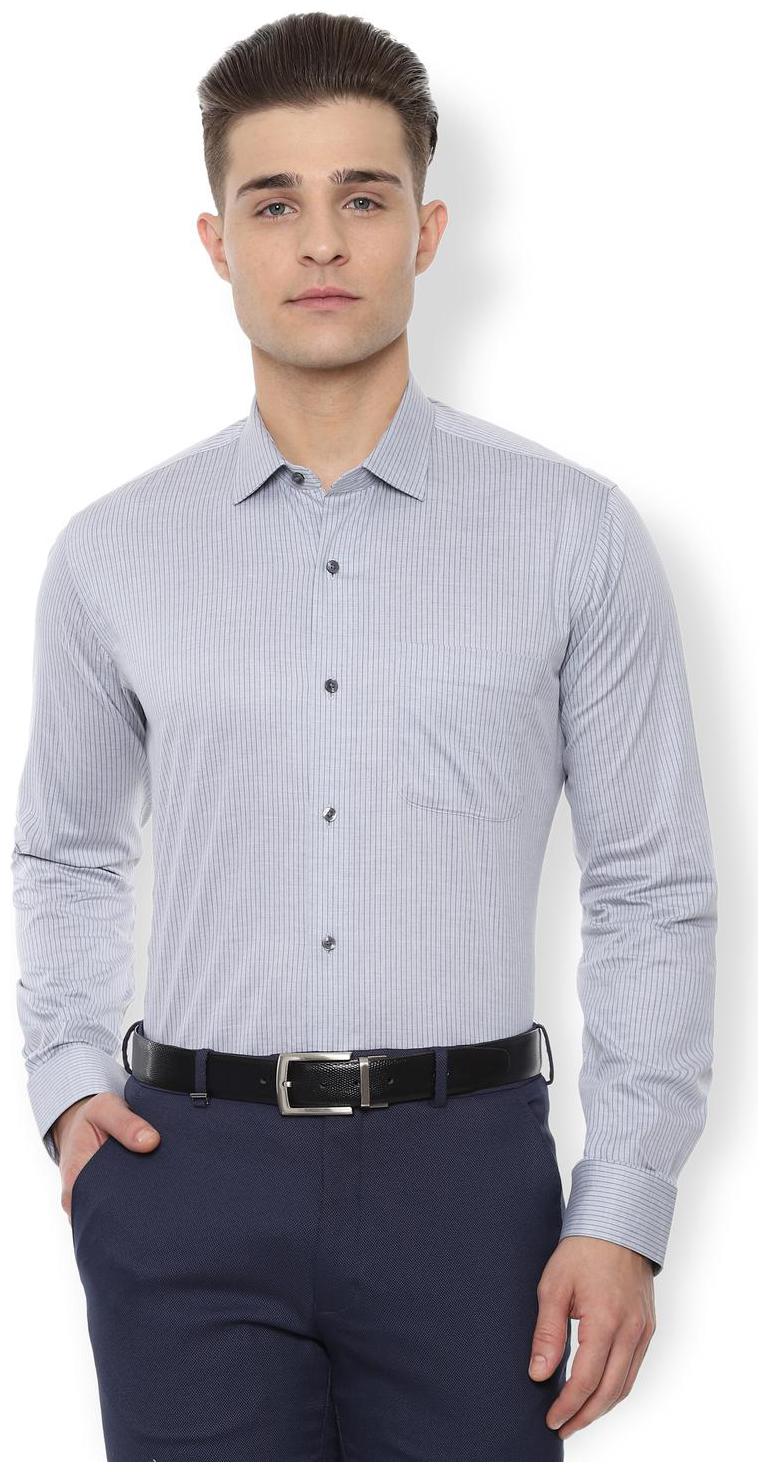 

Van Heusen Men Slim fit Formal Shirt - Grey