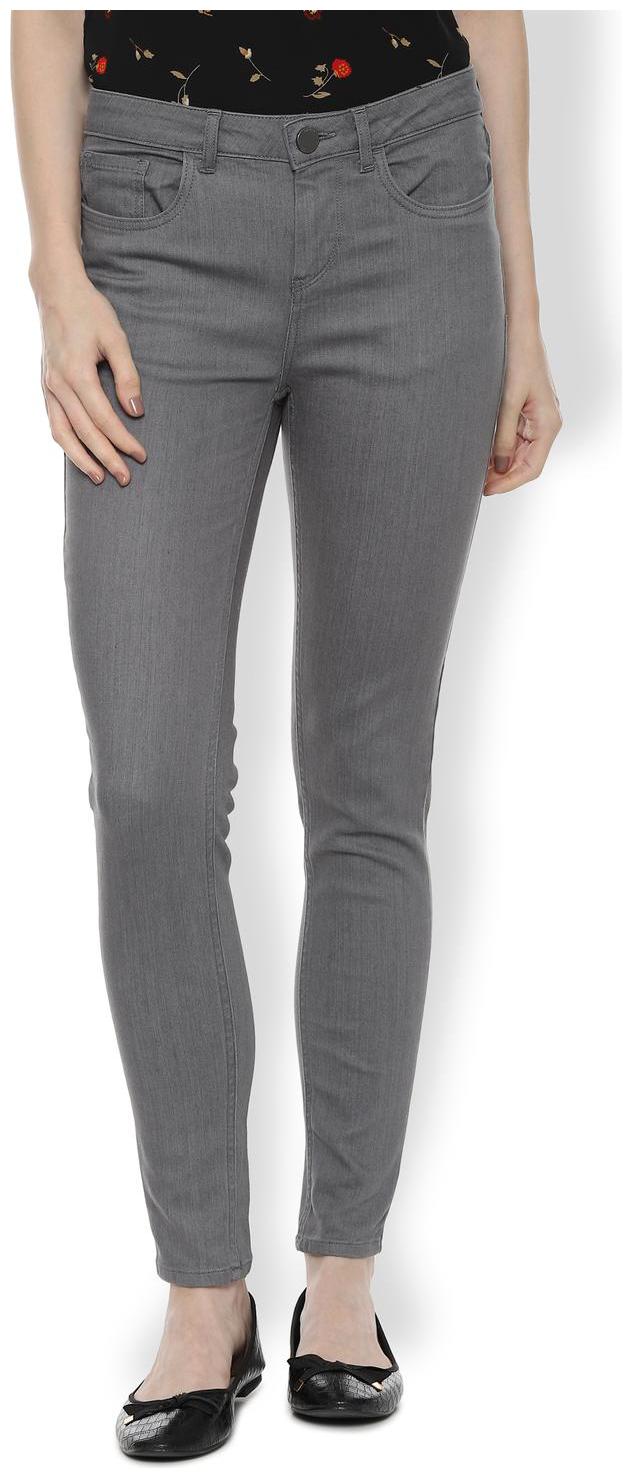 

Van Heusen Women Grey Slim fit Jeans
