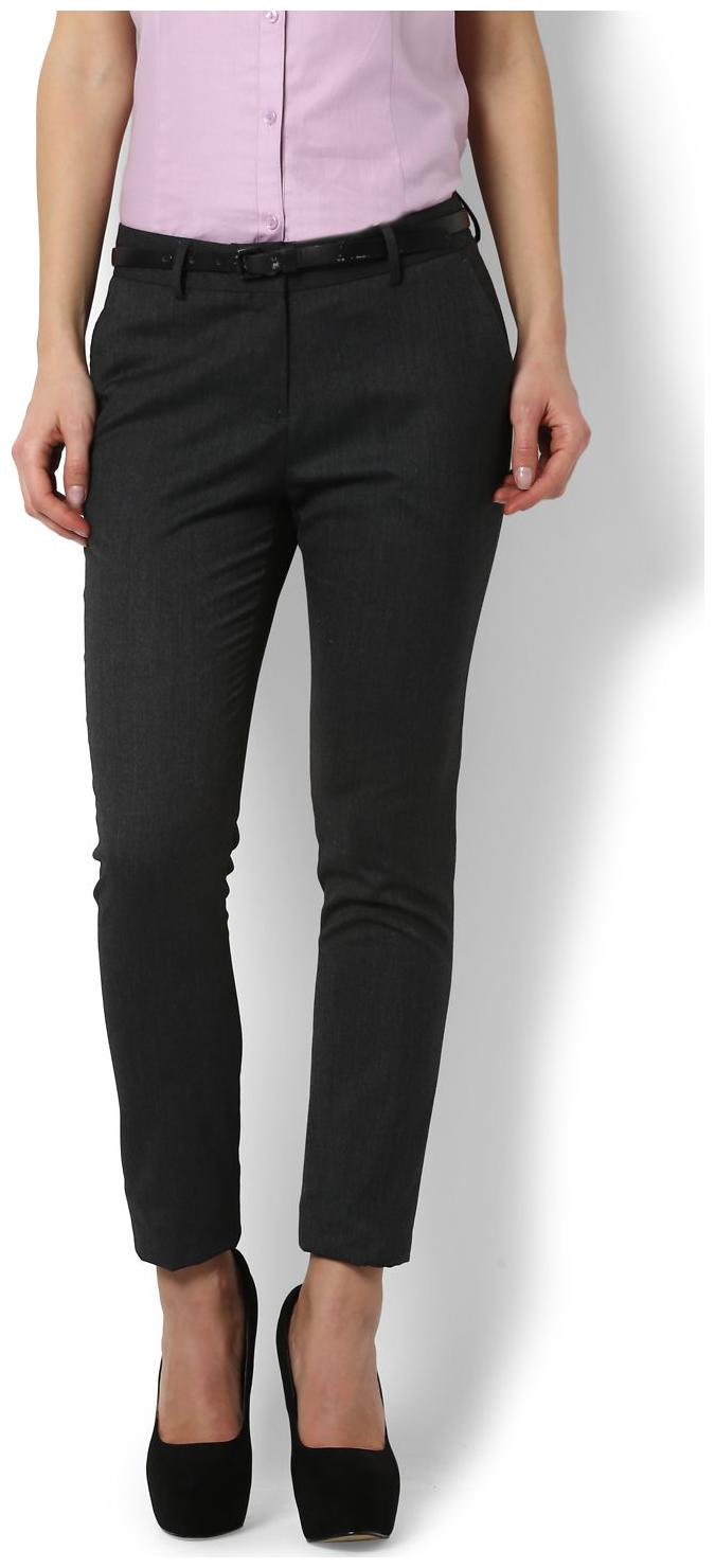 

Van Heusen Women Black Slim fit Chinos