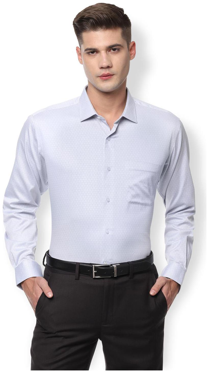 

Van Heusen Men Regular fit Formal Shirt - Grey