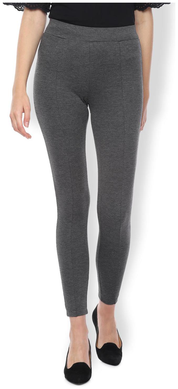 

Van Heusen Women Grey Straight fit Jegging
