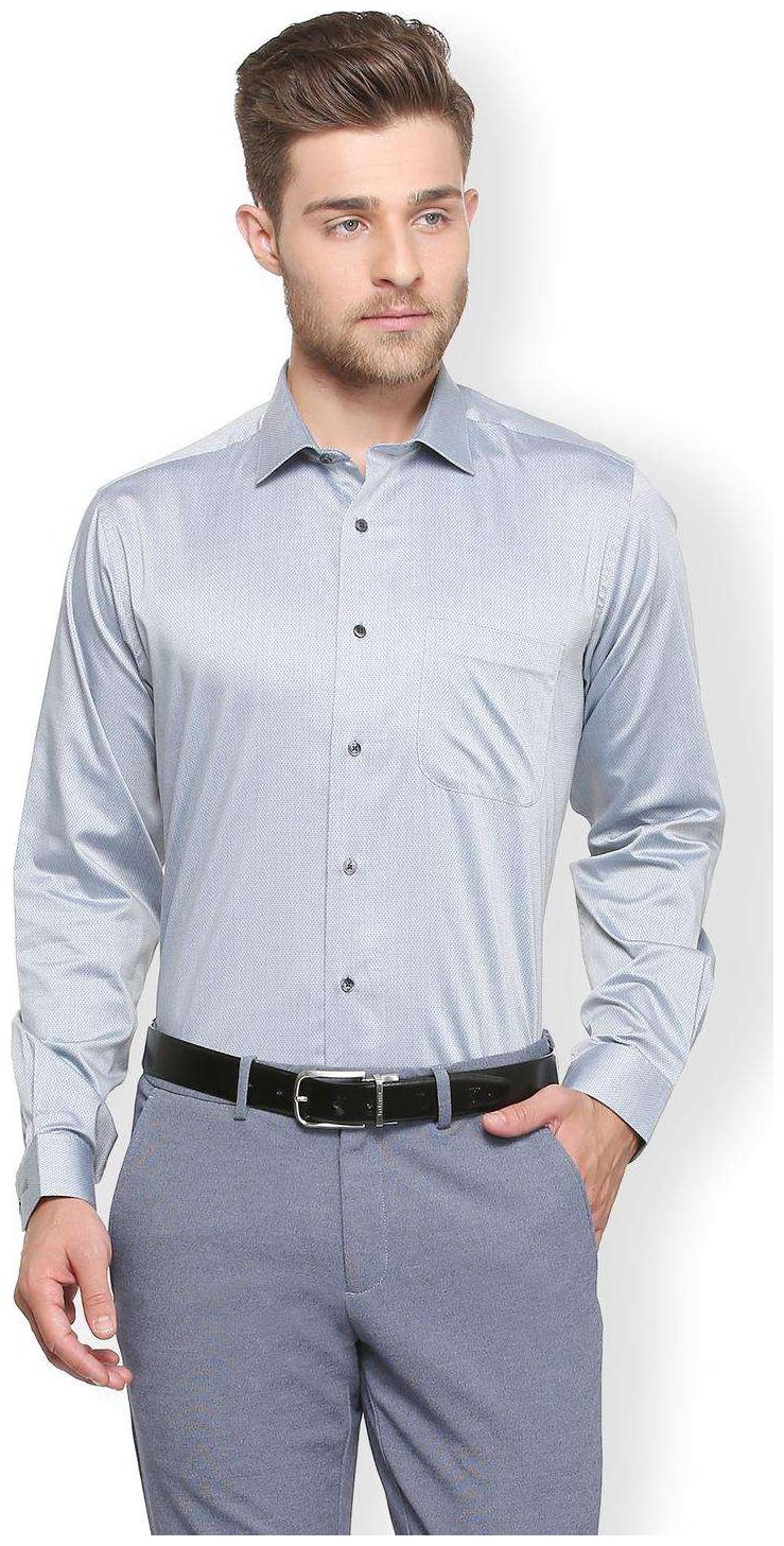

Van Heusen Men Slim fit Formal Shirt - Grey