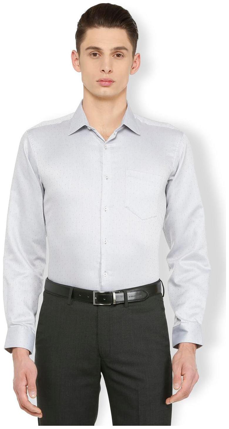 

Van Heusen Men Regular fit Formal Shirt - Grey