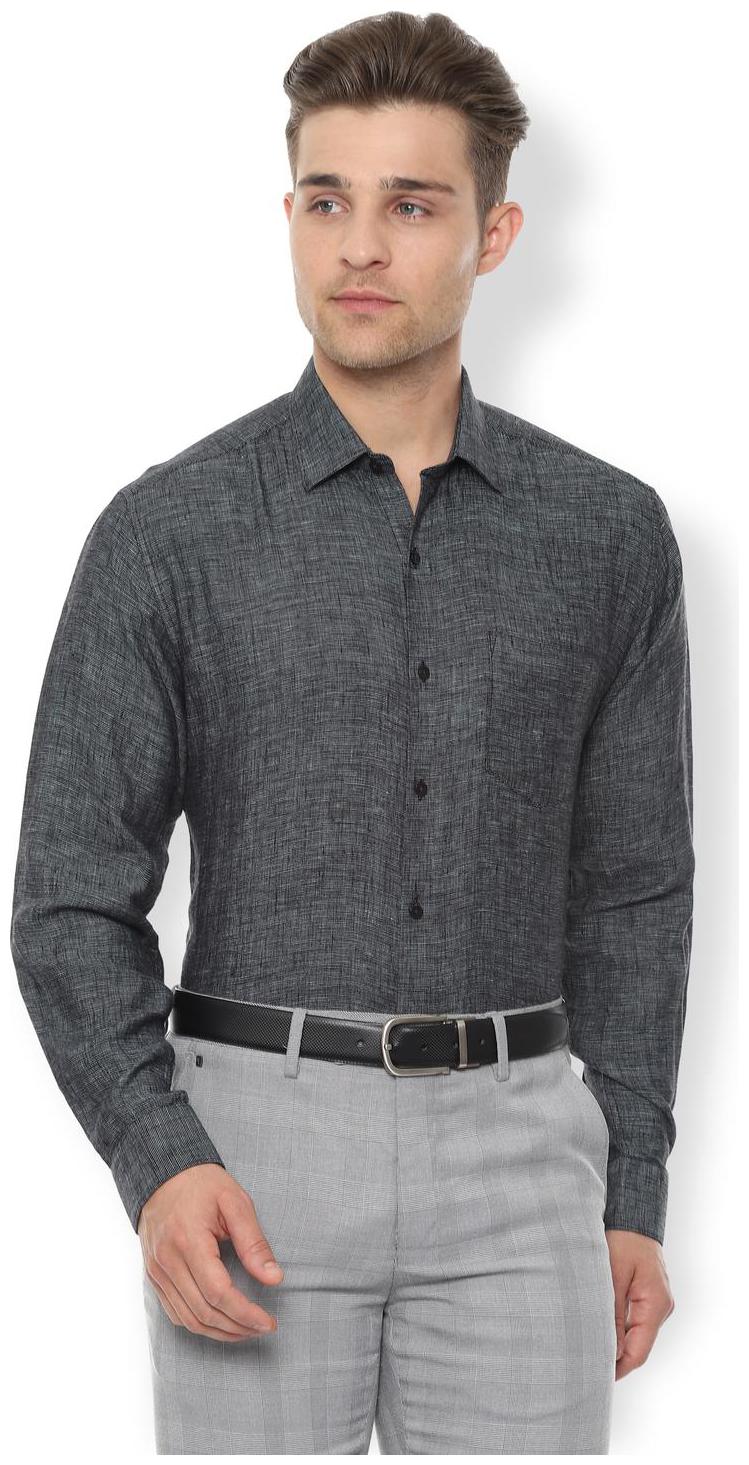 

Van Heusen Men Regular fit Formal Shirt - Grey