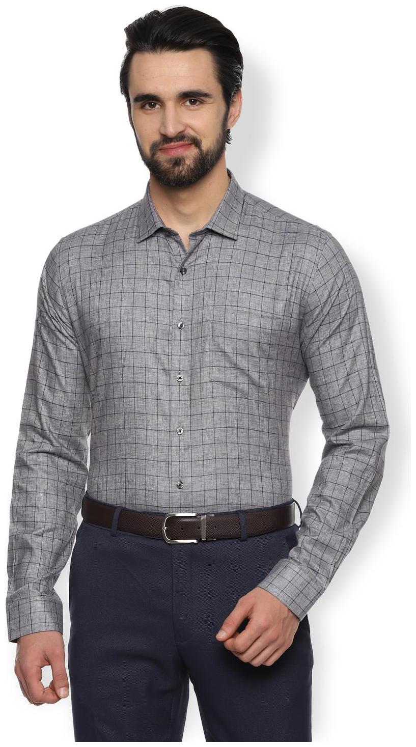 

Van Heusen Men Slim fit Formal Shirt - Grey