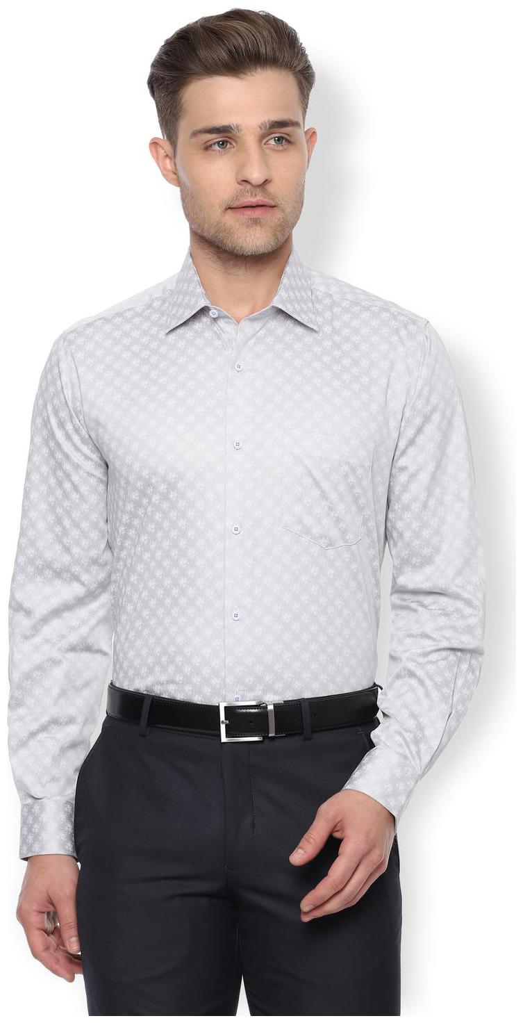 

Van Heusen Men Regular fit Formal Shirt - Grey