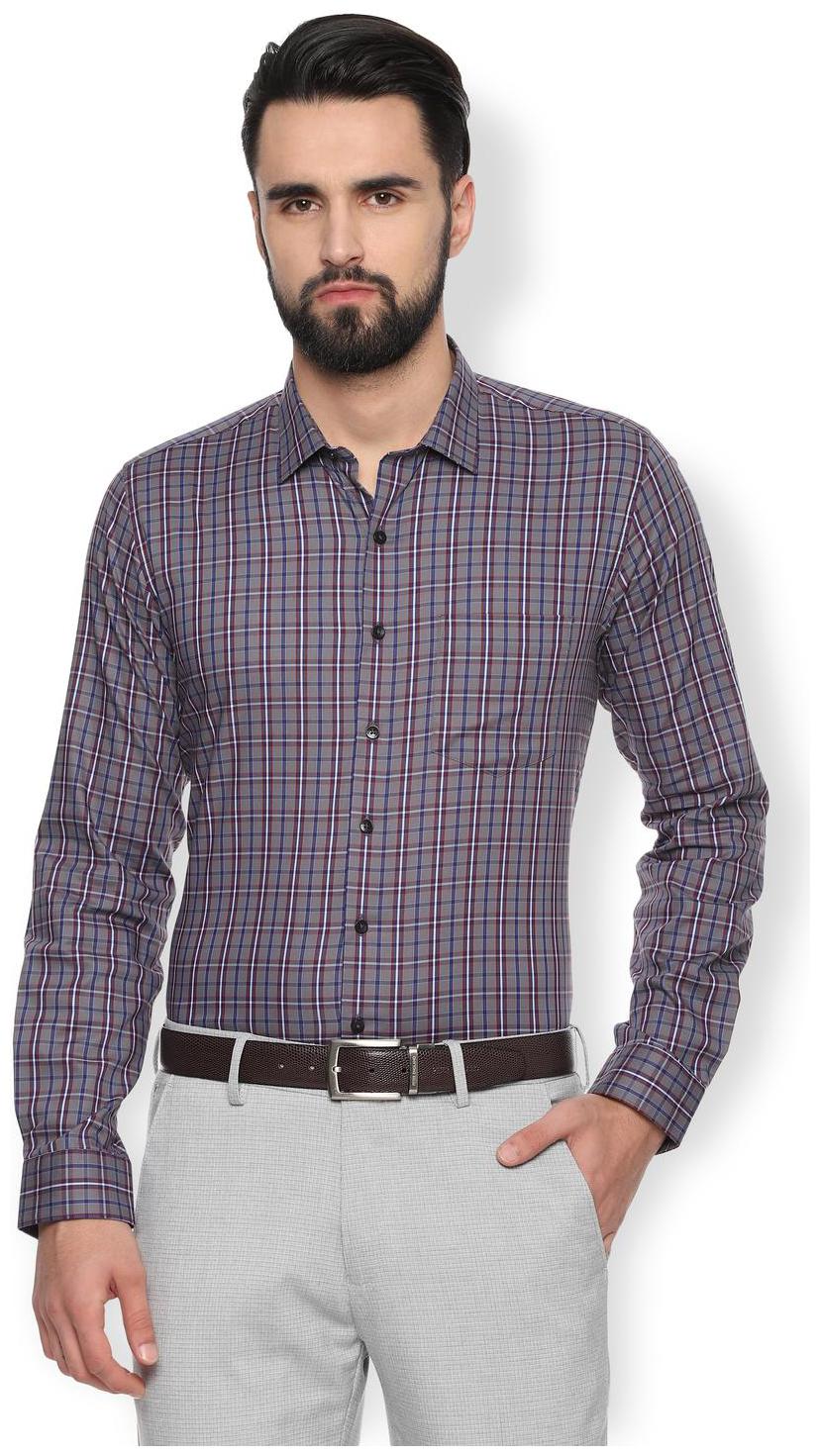 

Van Heusen Men Slim fit Formal Shirt - Grey