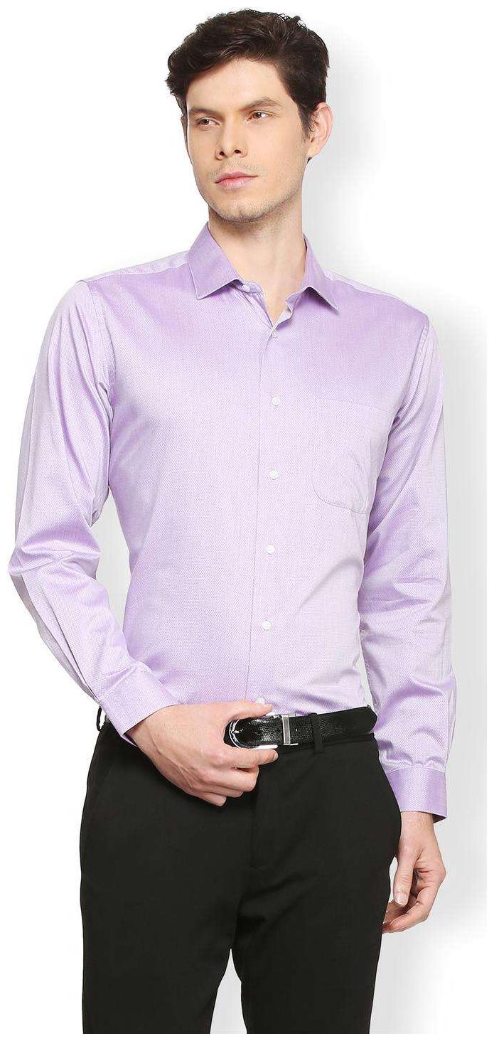 

Van Heusen Men Regular fit Formal Shirt - Purple