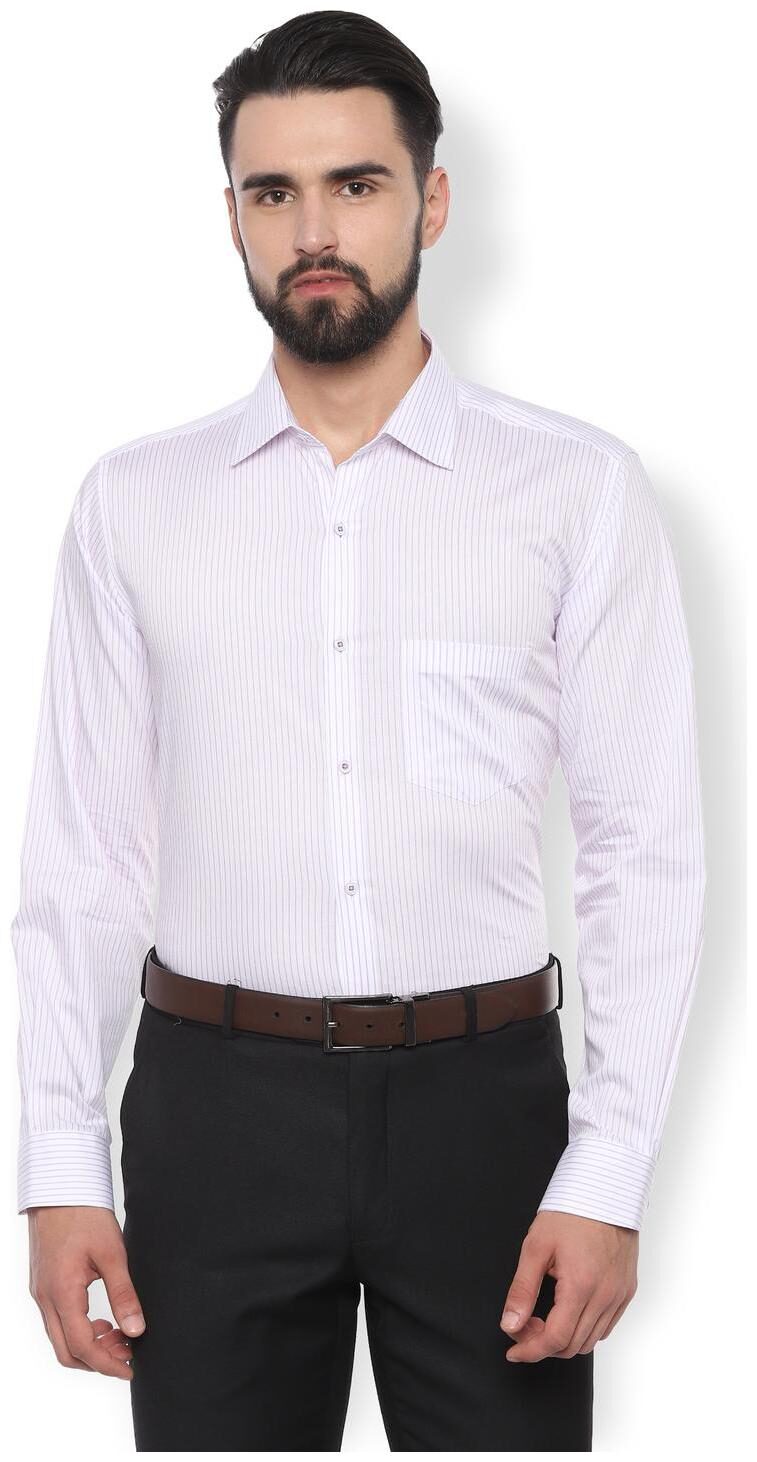 

Van Heusen Men Regular fit Formal Shirt - Purple