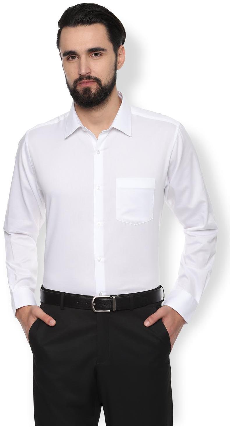 

Van Heusen Men Regular fit Formal Shirt - White