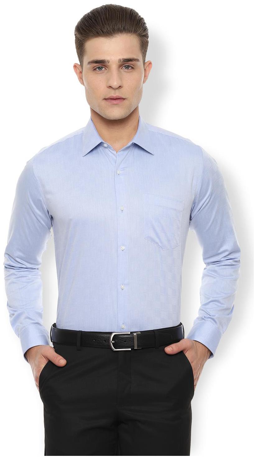 

Van Heusen Men Slim fit Formal Shirt - Blue