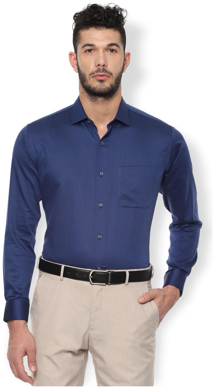 

Van Heusen Men Regular fit Formal Shirt - Blue