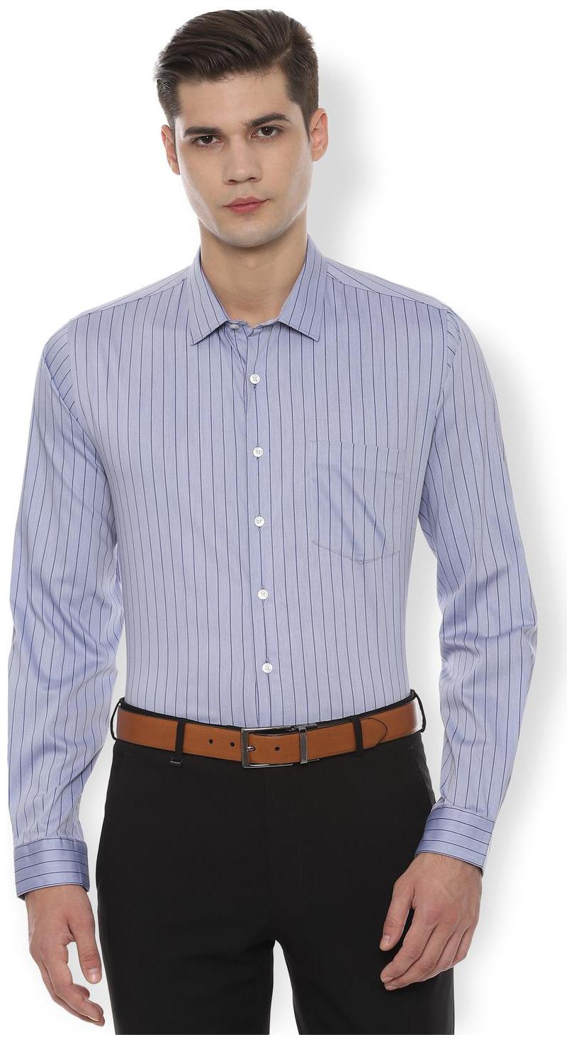 

Van Heusen Men Slim fit Formal Shirt - Blue