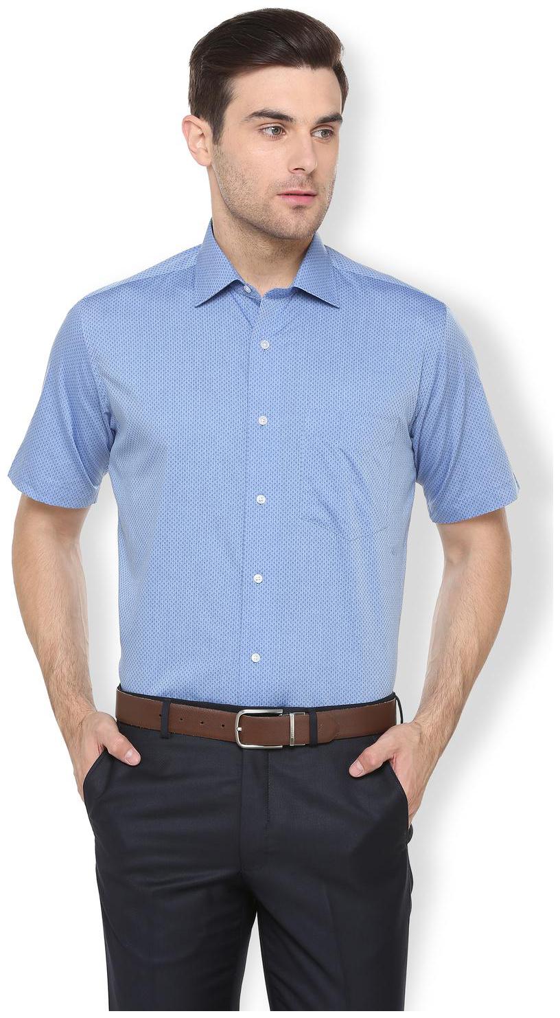 

Van Heusen Men Regular fit Formal Shirt - Blue