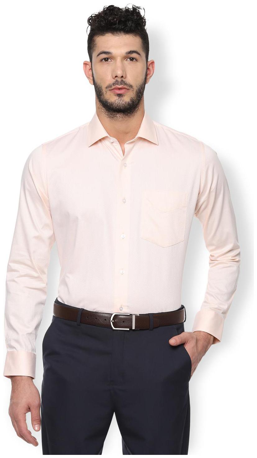 

Van Heusen Men Slim fit Formal Shirt - Beige