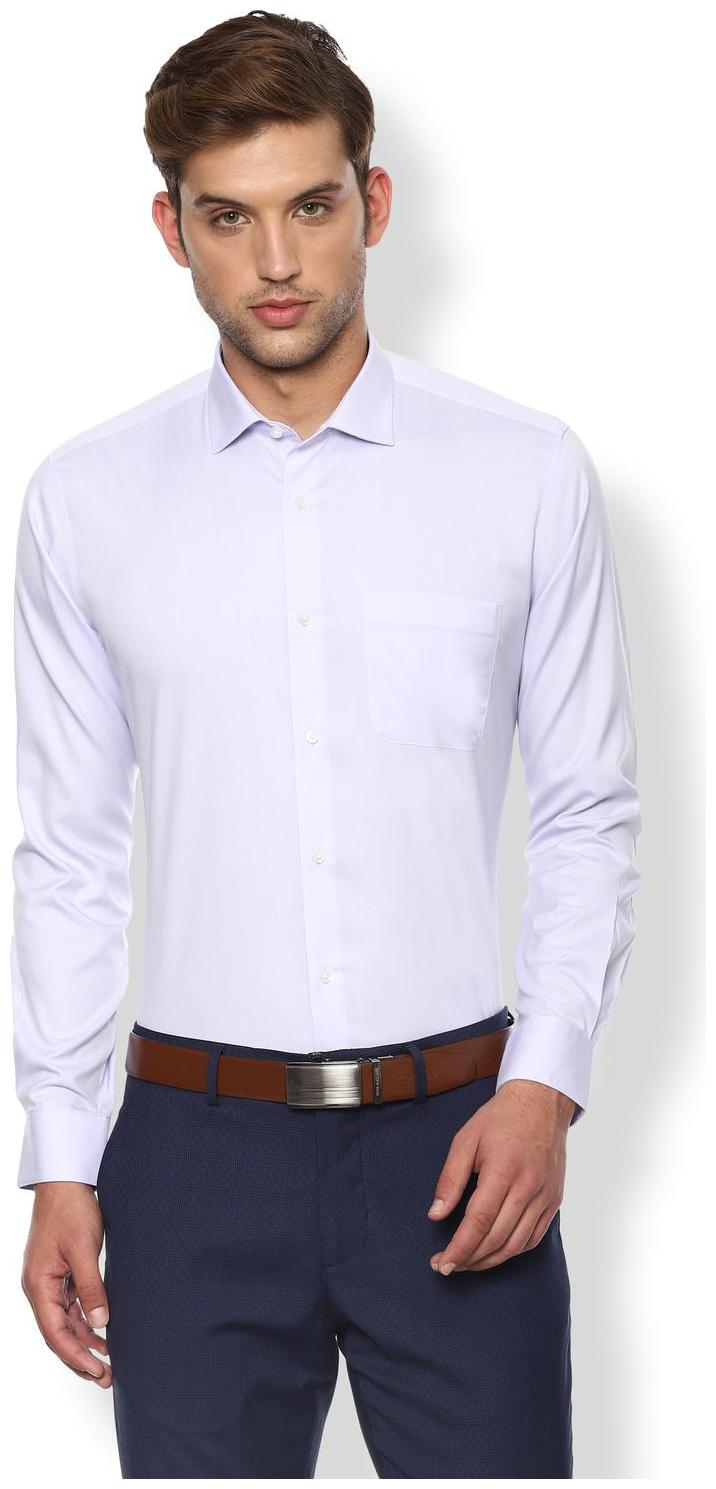 

Van Heusen Men Regular fit Formal Shirt - Purple