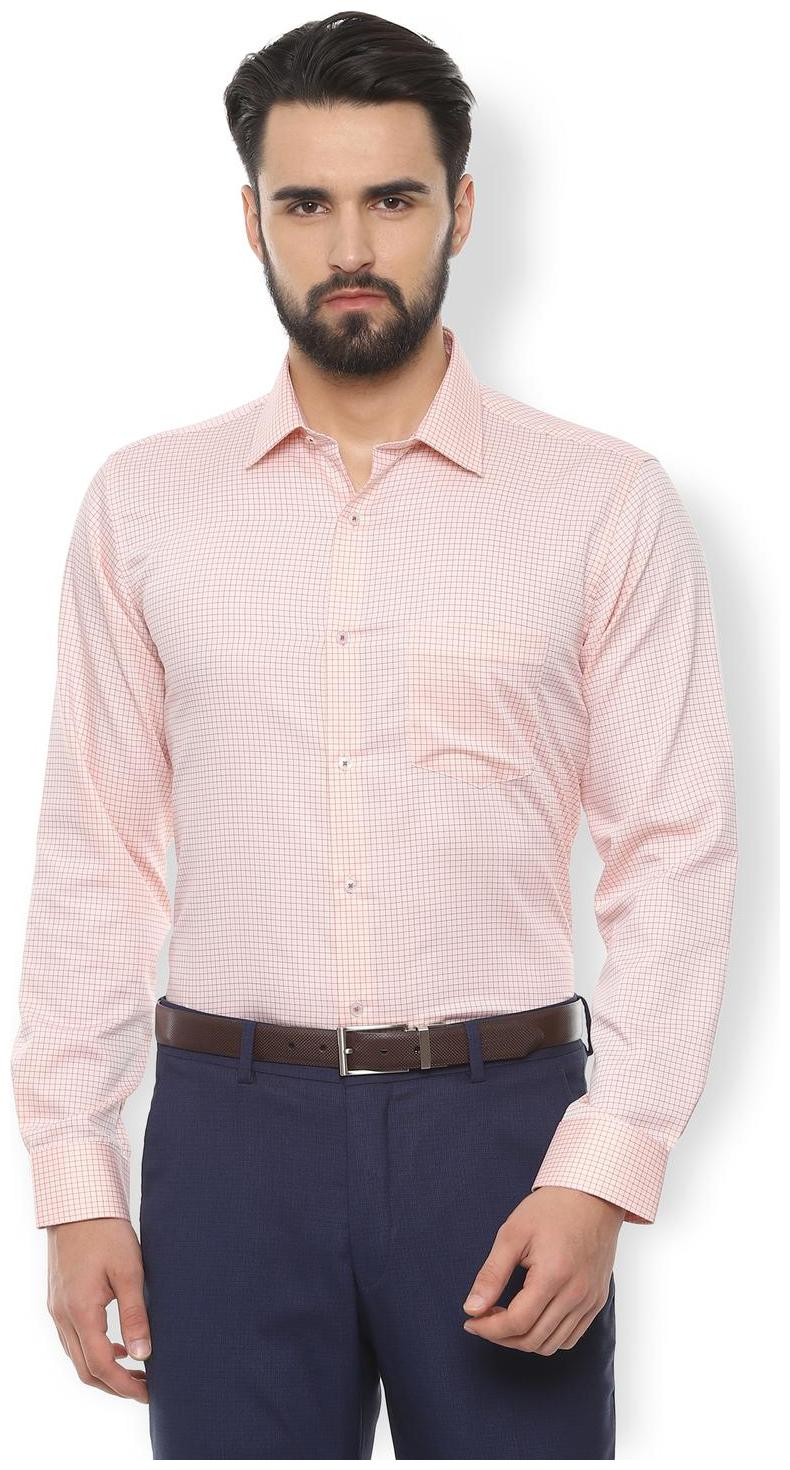 

Van Heusen Men Regular fit Formal Shirt - Orange