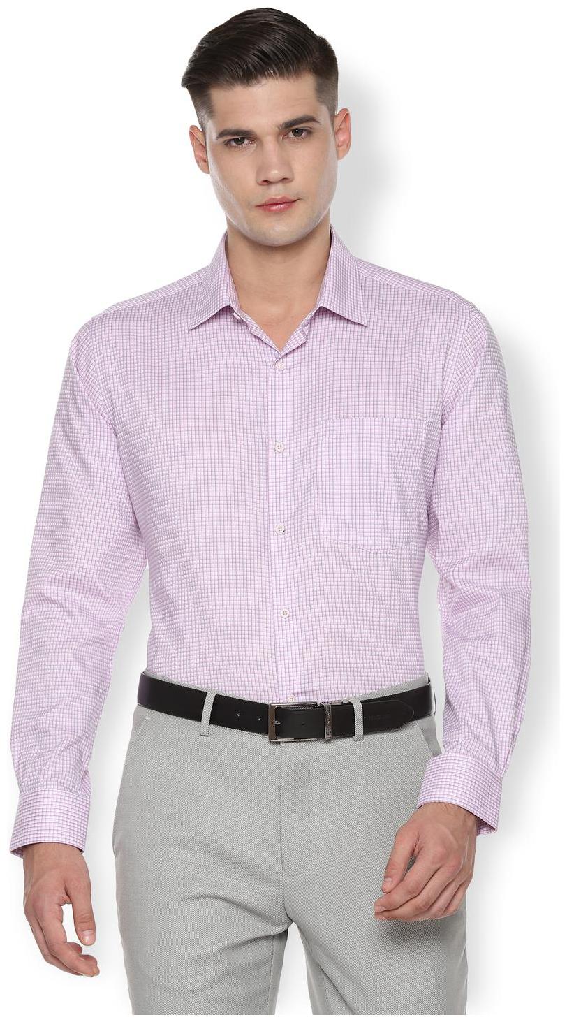 

Van Heusen Men Regular fit Formal Shirt - Pink