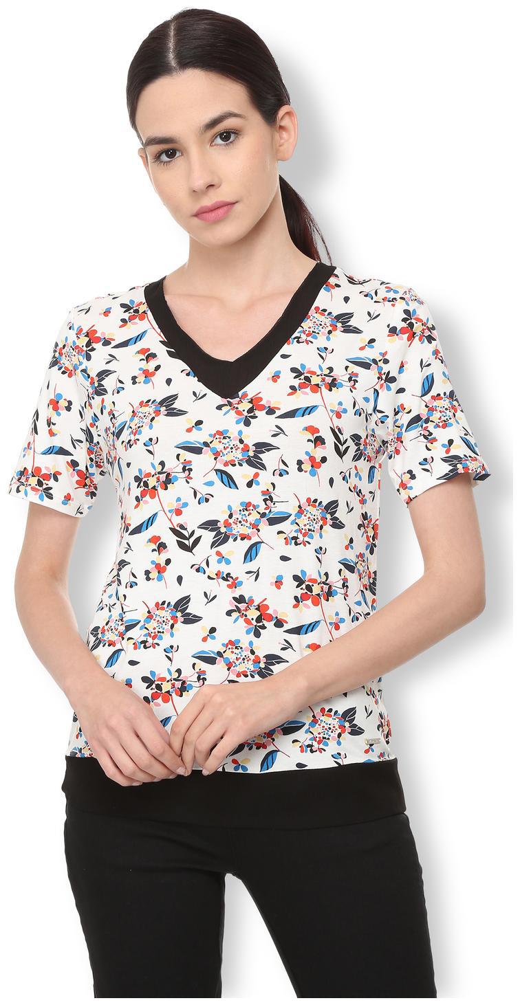 

Van Heusen Women Printed Regular top - Multi