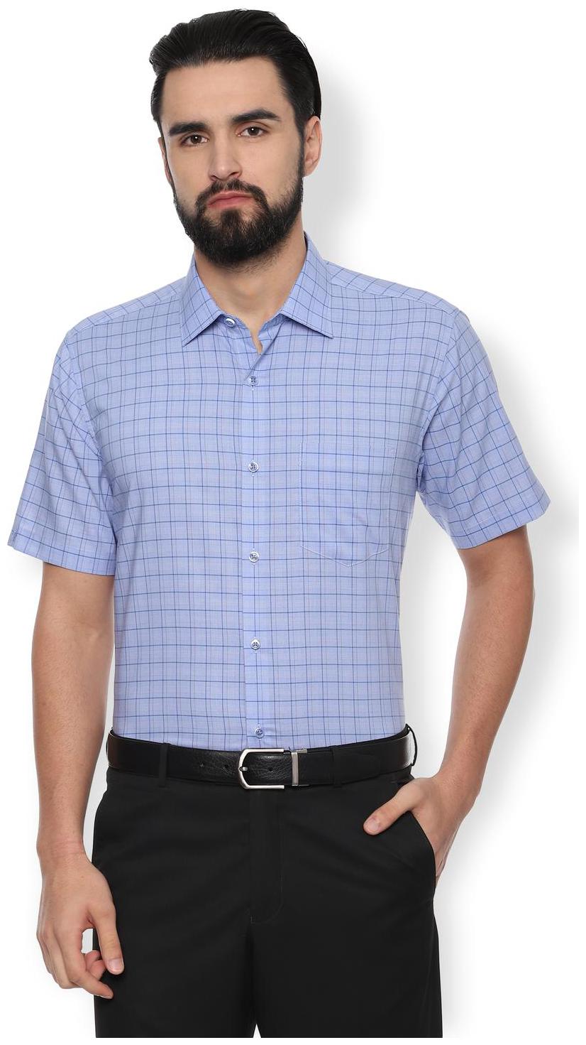 

Van Heusen Men Regular fit Formal Shirt - Blue