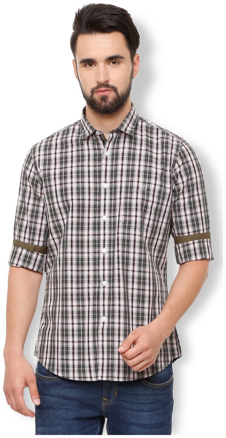 

Van Heusen Men Multi Checked Slim Fit Casual Shirt