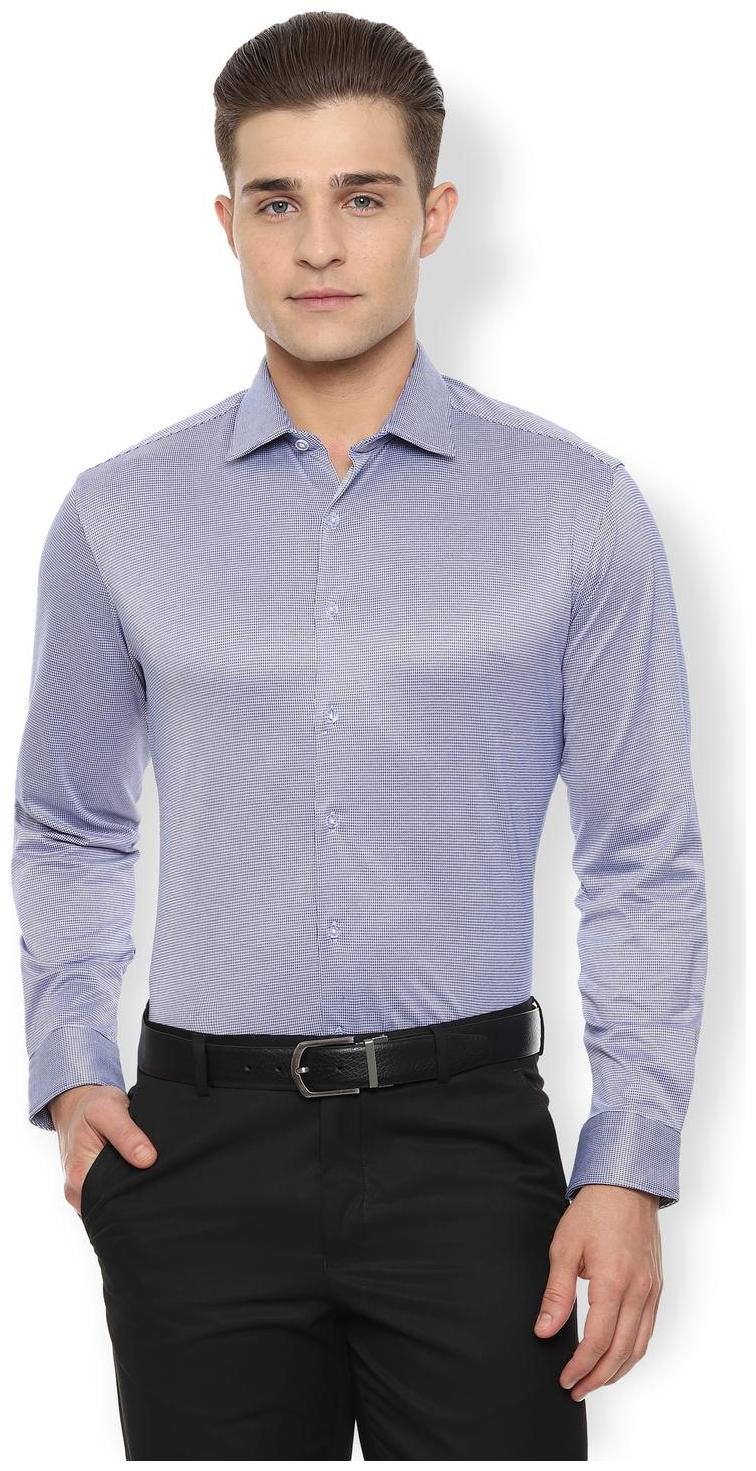 

Van Heusen Men Slim fit Formal Shirt - Blue