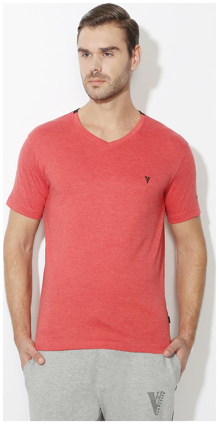 

Van Heusen Men s Cotton Rich V-neck T-shirt (Pack of 2)