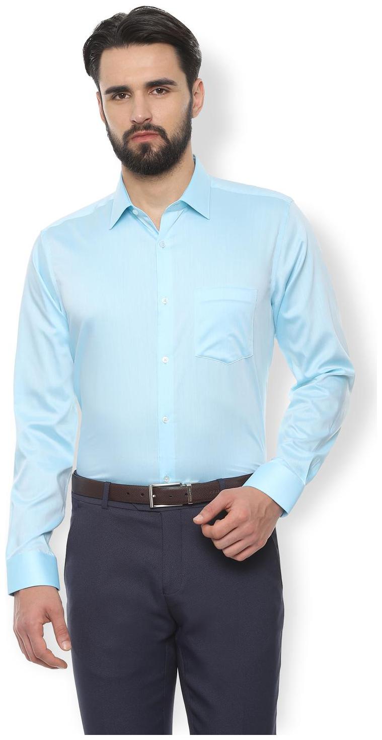 

Van Heusen Men Regular fit Formal Shirt - Blue
