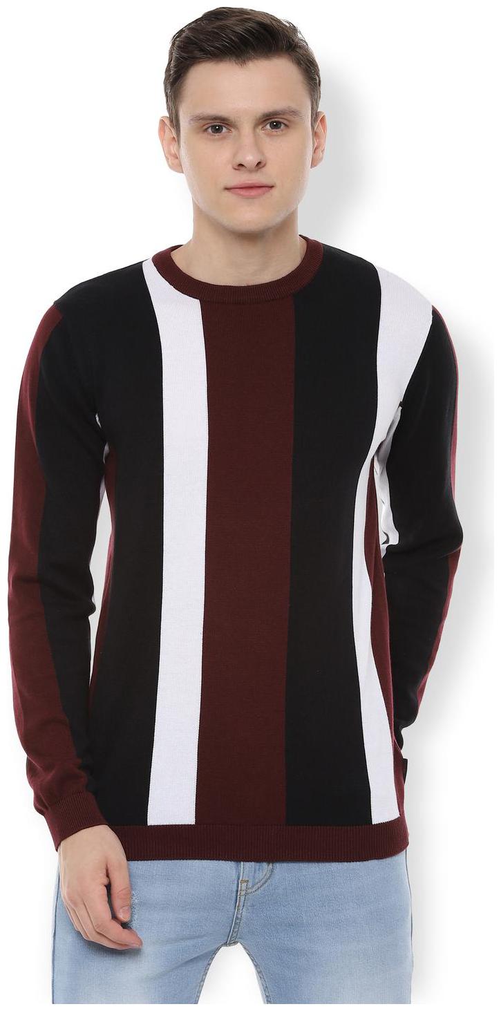 

Van Heusen Men Cotton Pullover Maroon