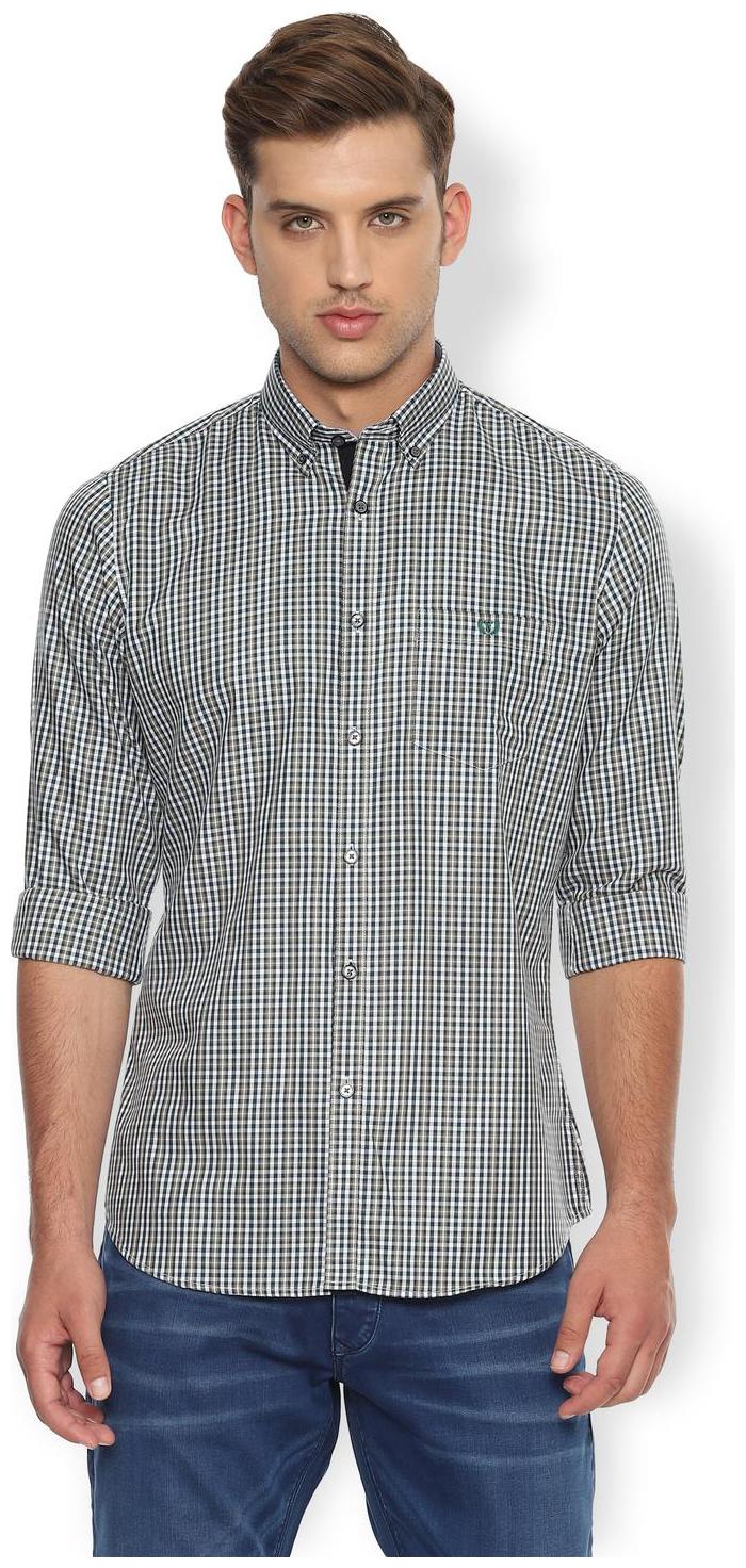 

Van Heusen Men Multi Checked Slim Fit Casual Shirt