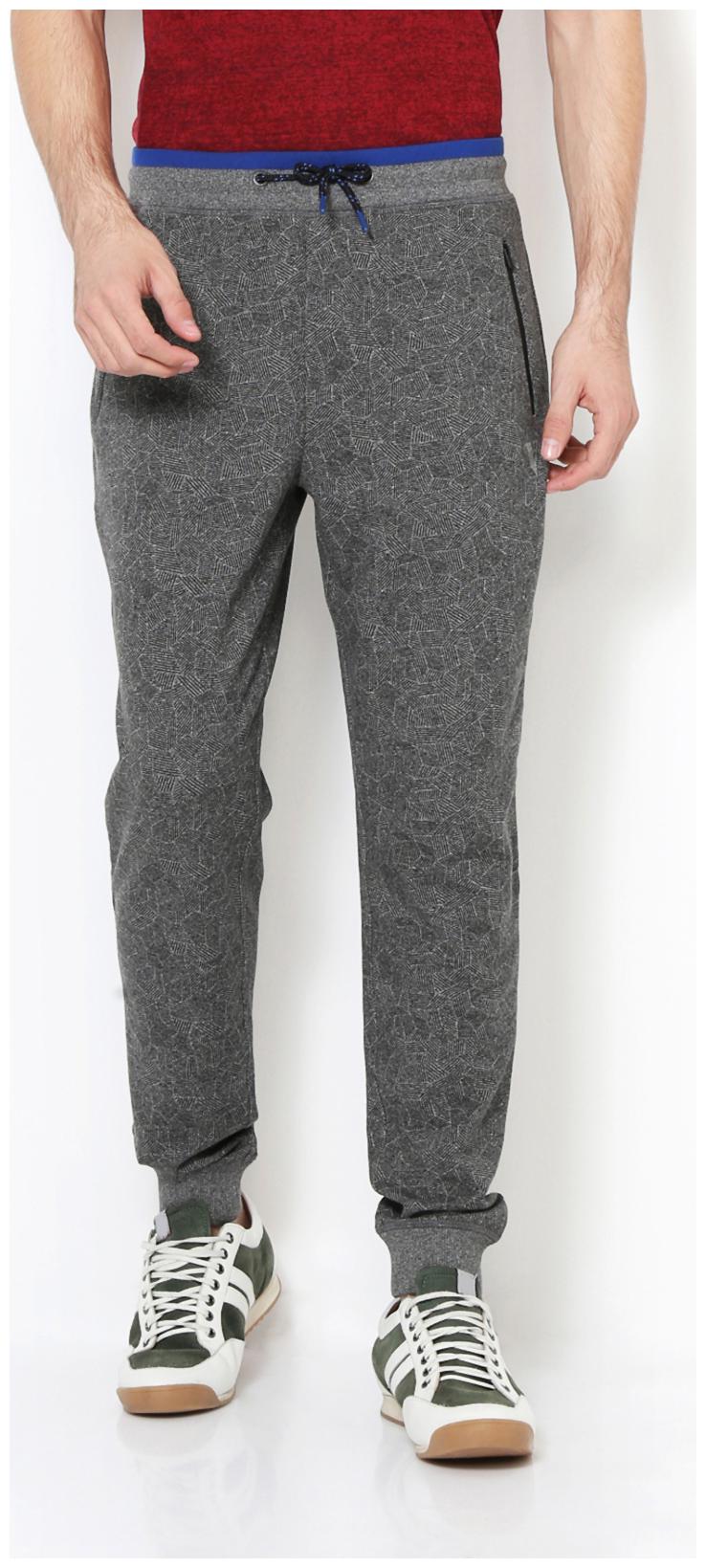 

Van Heusen Men Grey Solid Regular fit Joggers