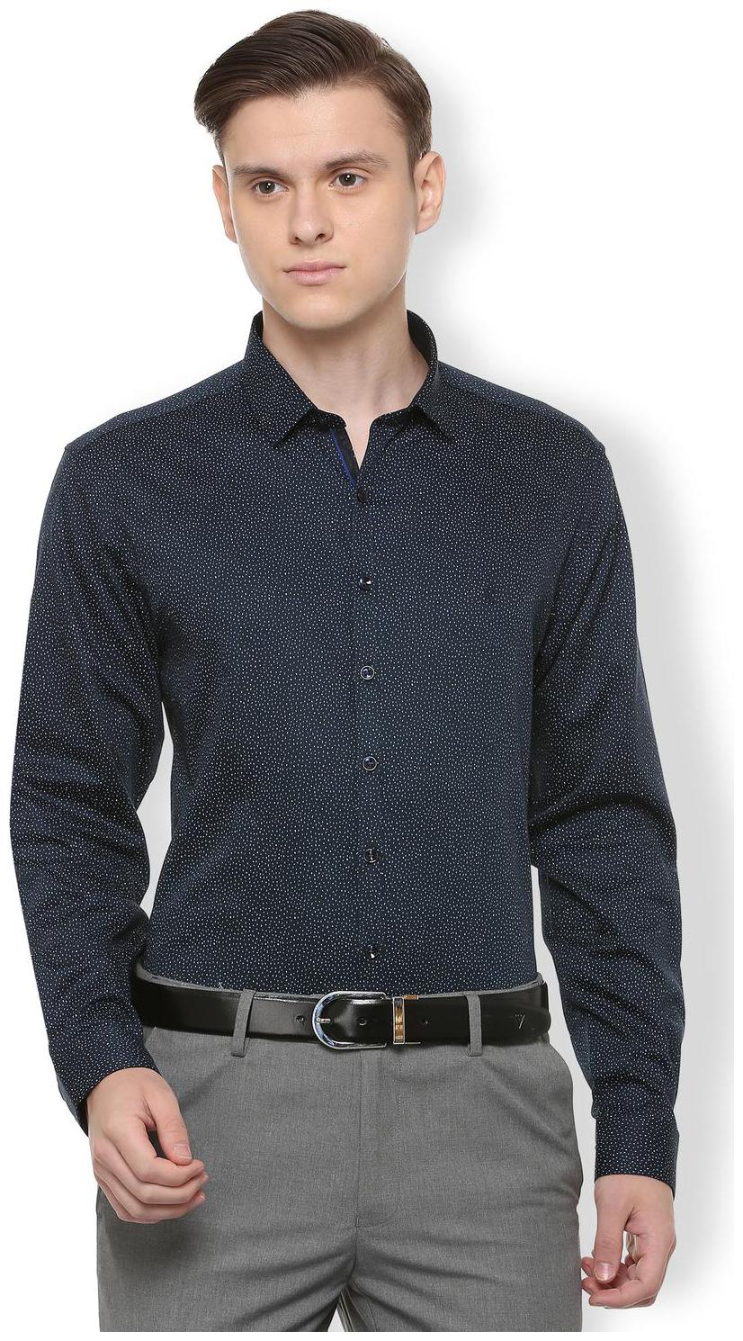 

Van Heusen Men Slim fit Formal Shirt - Blue
