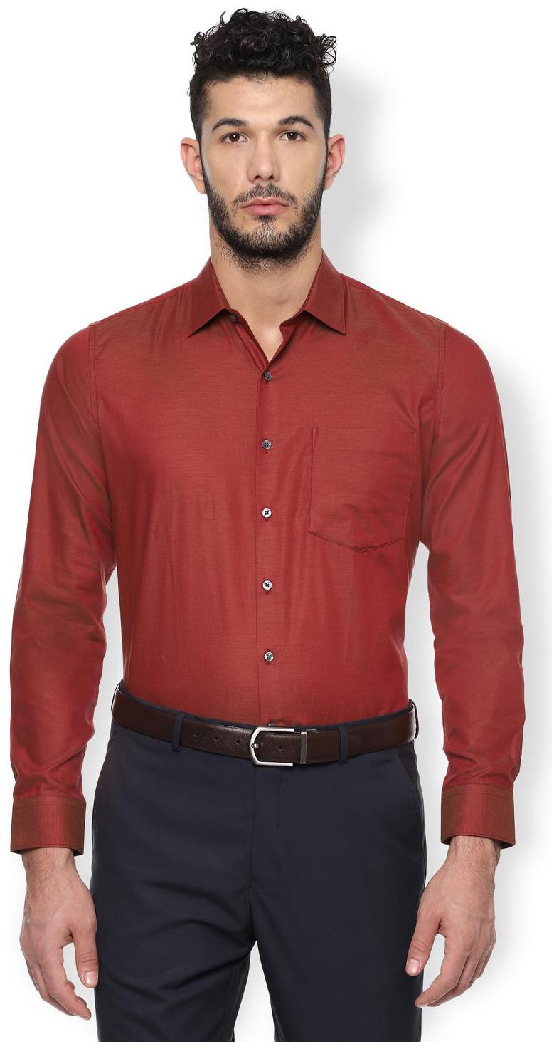 

Van Heusen Men Slim fit Formal Shirt - Red